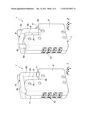 LOCKING DEVICE, PARTICULARLY FOR CONTAINERS OF THE TYPE OF SUITCASES,     TRUNKS AND THE LIKE diagram and image