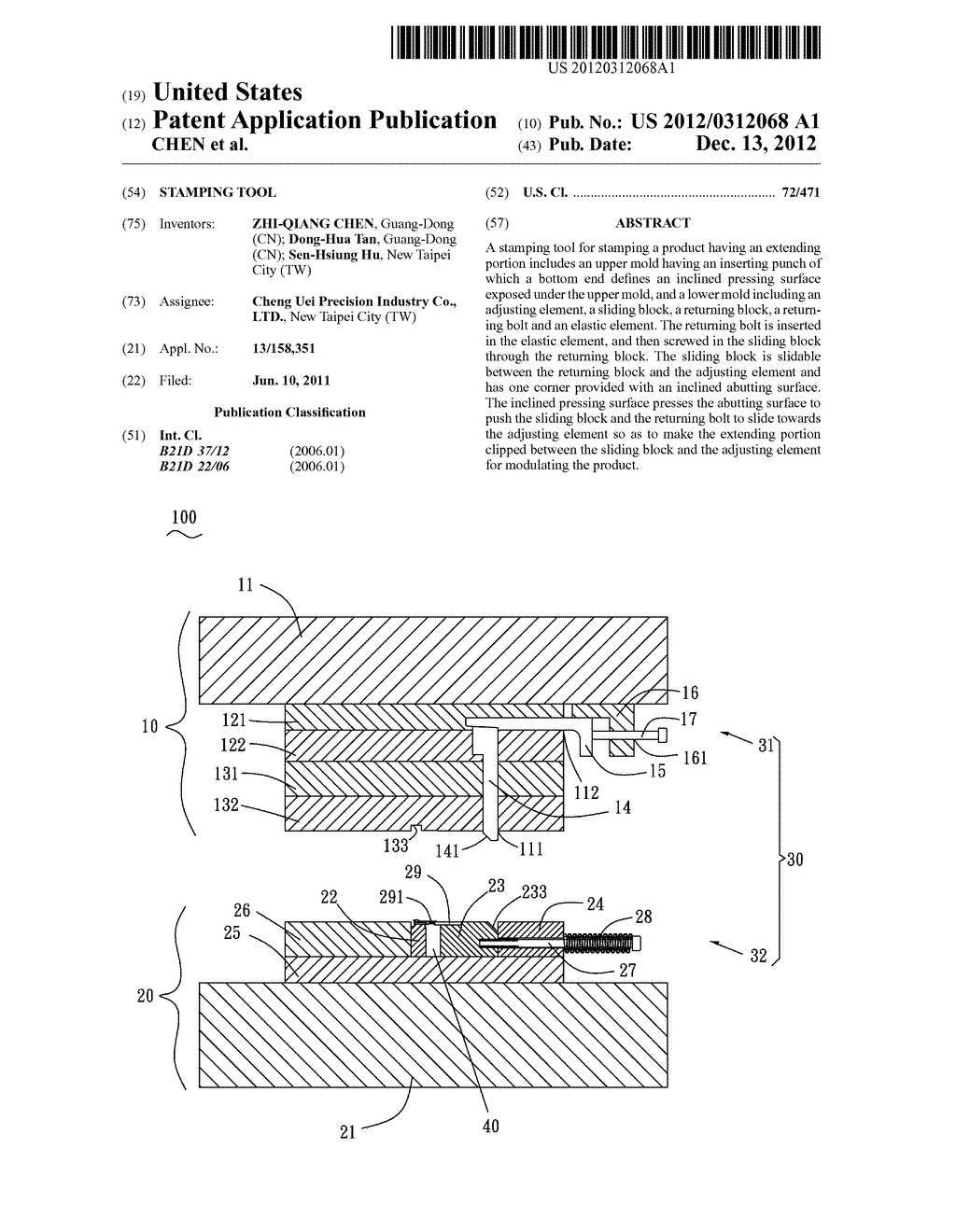 STAMPING TOOL - diagram, schematic, and image 01