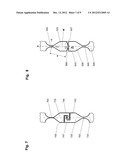 FORCE-TRANSMITTING MECHANISM WITH A CALIBRATION WEIGHT THAT CAN BE COUPLED     AND UNCOUPLED diagram and image