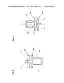 FORCE-TRANSMITTING MECHANISM WITH A CALIBRATION WEIGHT THAT CAN BE COUPLED     AND UNCOUPLED diagram and image