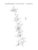 VALVE DEVICE WITH A DRAWER AND CIRCUIT COMPRISING SUCH A VALVE diagram and image