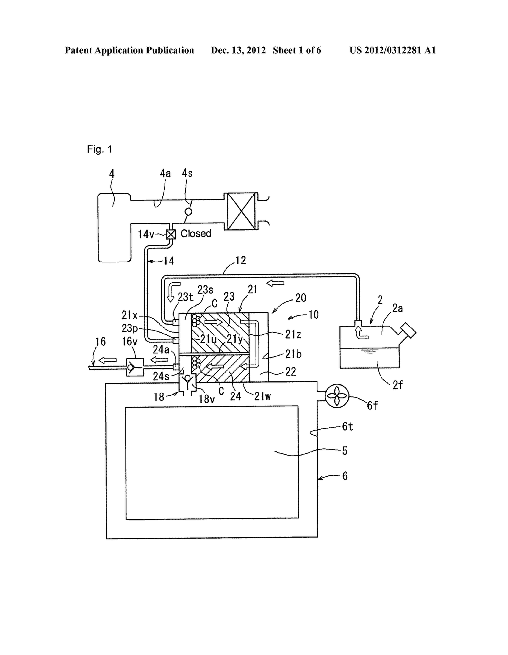 EVAPORATED FUEL TREATMENT APPARATUS - diagram, schematic, and image 02