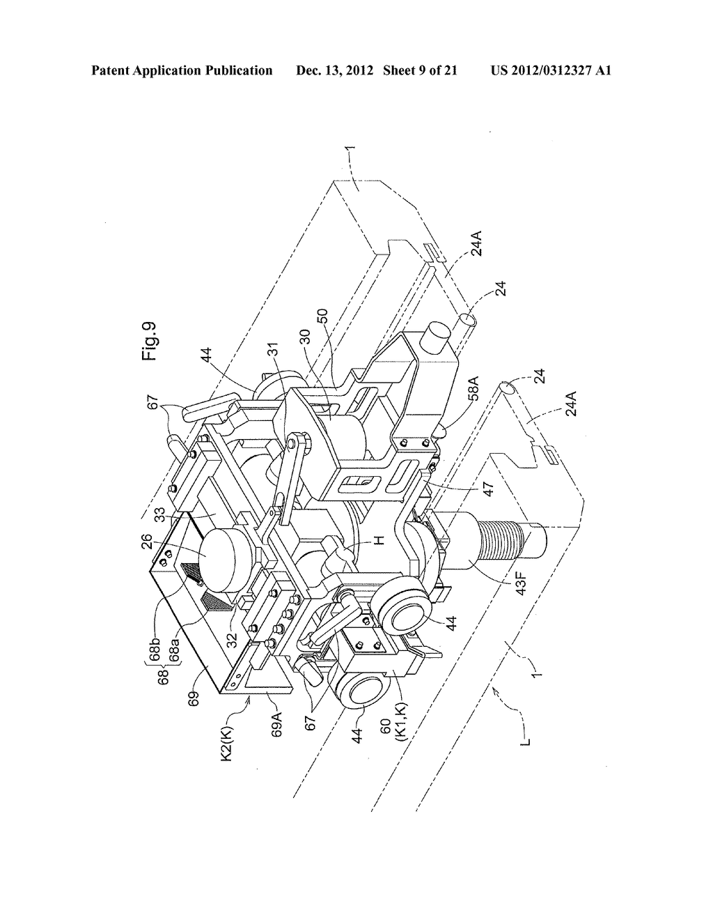 CLEANING DEVICE FOR CEILING TRANSPORT FACILITY AND OPERATION METHOD     THEREOF - diagram, schematic, and image 10