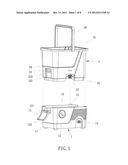 HIGH PRESSURE WATER CLEANER WITH DETACHABLE WATER TANK diagram and image