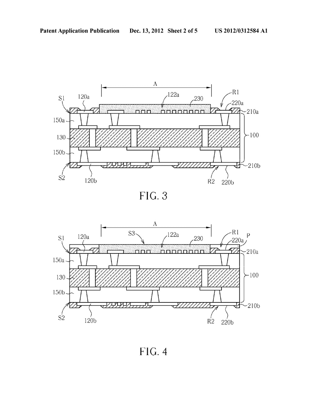 PACKAGE SUBSTRATE AND FABRICATION METHOD THEREOF - diagram, schematic, and image 03