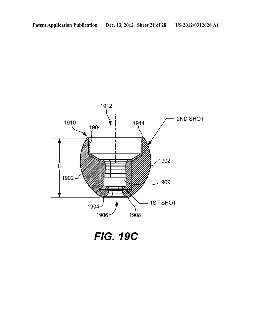 DEFORMABLE EAR TIP FOR EARPHONE AND METHOD THEREFOR - diagram, schematic, and image 22