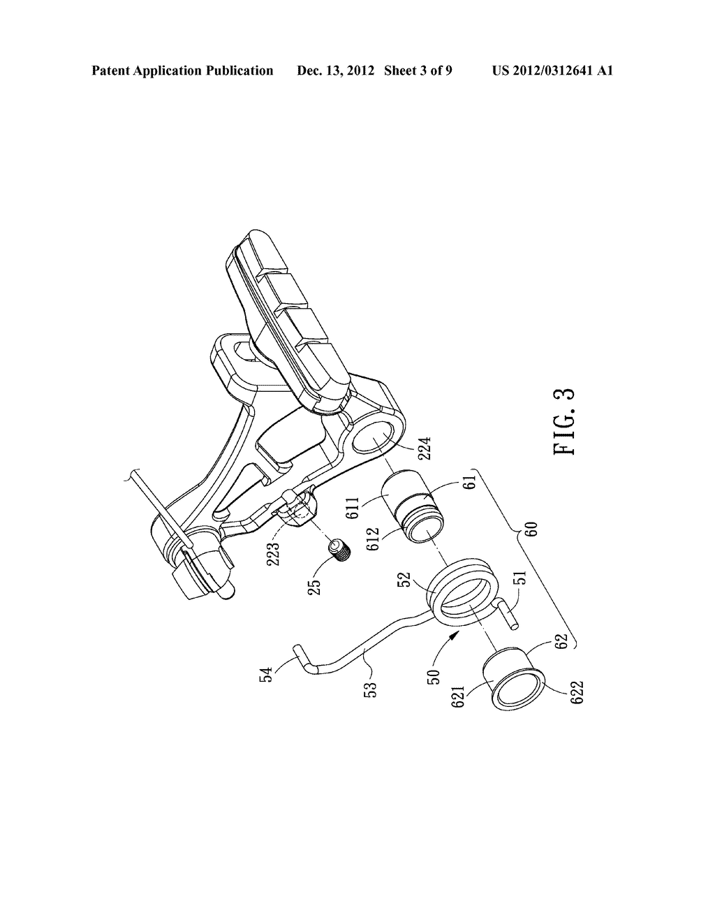 Bicycle brake device - diagram, schematic, and image 04