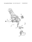 RAILCAR COUPLER LOCK WITH CHAMFER ON THE KNUCKLE SHELF SEAT diagram and image