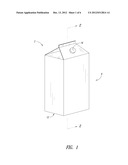 COMPOSTABLE CONTAINER FOR STORING FLUIDS diagram and image