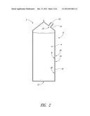 COMPOSTABLE CONTAINER FOR STORING FLUIDS diagram and image