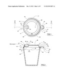 Drinking Cup Lid Having a Sealing Plug Attached With Two Arms diagram and image