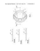 Drinking Cup Lid Having a Sealing Plug Attached With Two Arms diagram and image