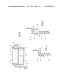 Drinking Cup Lid Having a Sealing Plug Attached With Two Arms diagram and image