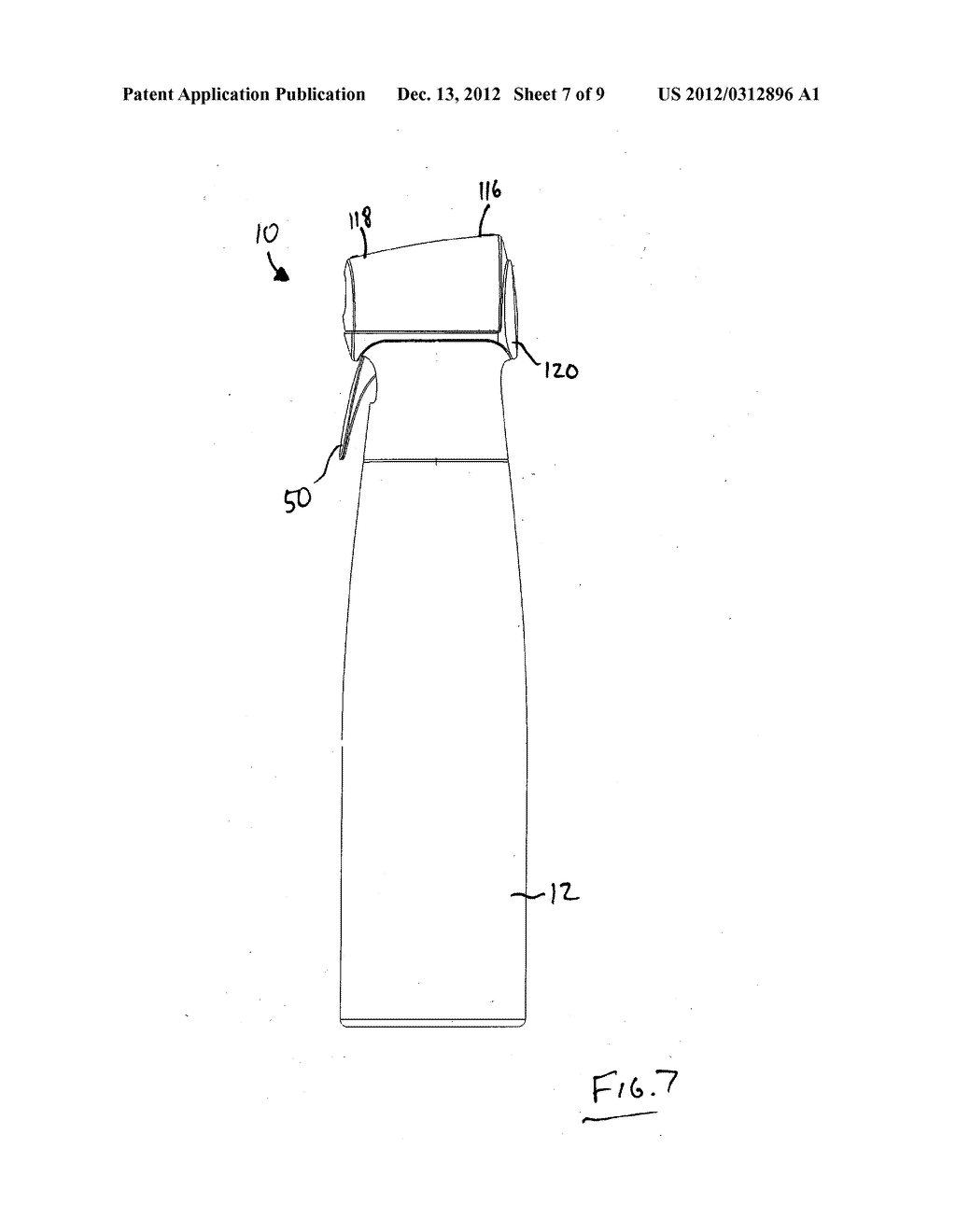 Fluid Dispensing Device Having Multiple Spray Patterns - diagram, schematic, and image 08