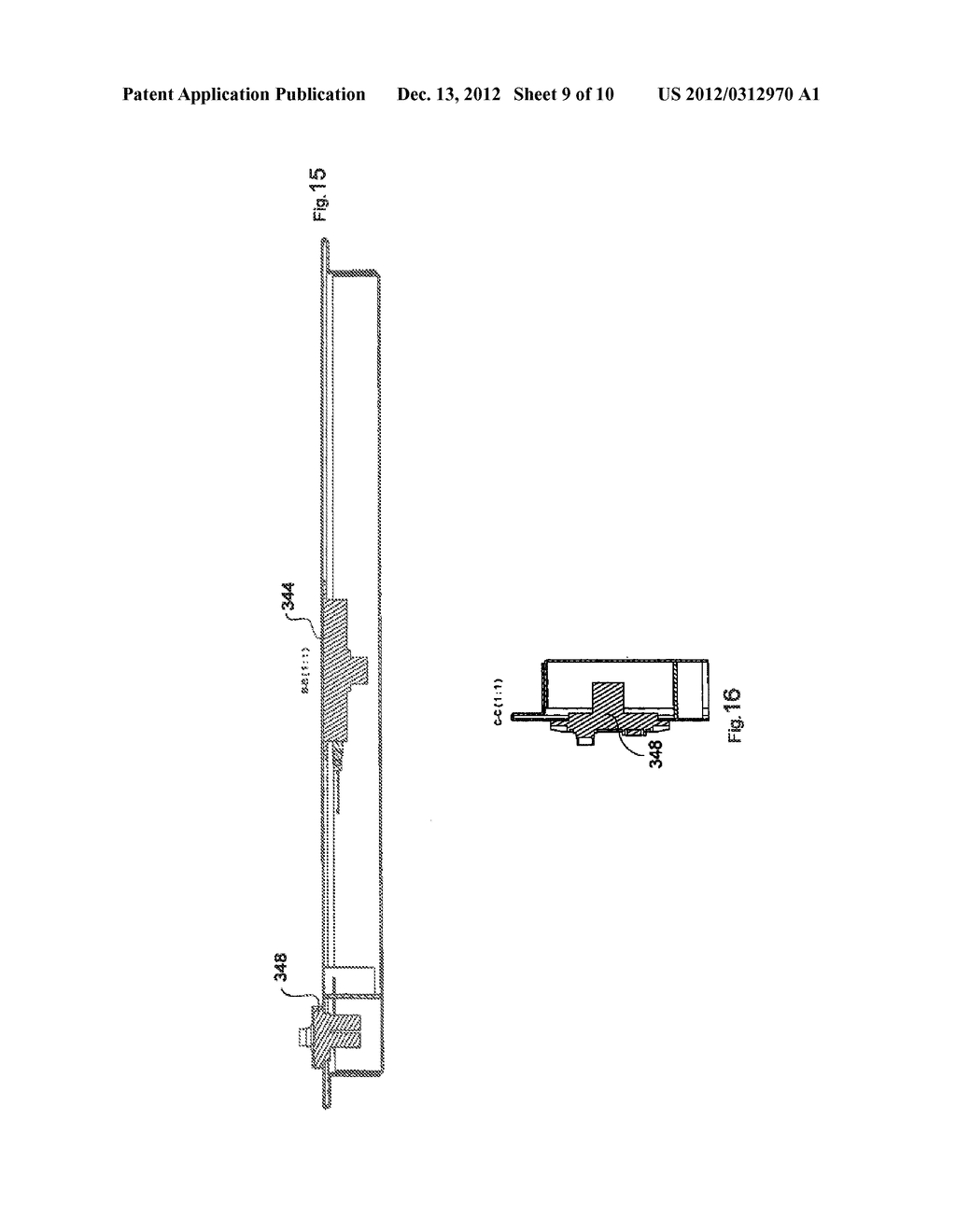 ASSEMBLY AND METHOD FOR DETECTING RADIATION - diagram, schematic, and image 10