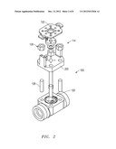 IN-LINE REPAIRABLE METAL SEATED FLOATING BALL VALVE diagram and image