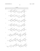 FOUR-RING COMPOUND HAVING A PLURALITY OF CF2O BONDING GROUPS, LIQUID     CRYSTAL COMPOSITION AND LIQUID CRYSTAL DISPLAY DEVICE diagram and image