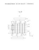 THREE-DIMENSIONAL SEMICONDUCTOR MEMORY DEVICES HAVING DOUBLE CROSS POINT     ARRAY AND METHODS OF FABRICATING THE SAME diagram and image