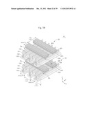 THREE-DIMENSIONAL SEMICONDUCTOR MEMORY DEVICES HAVING DOUBLE CROSS POINT     ARRAY AND METHODS OF FABRICATING THE SAME diagram and image