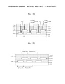 THREE-DIMENSIONAL SEMICONDUCTOR MEMORY DEVICES HAVING DOUBLE CROSS POINT     ARRAY AND METHODS OF FABRICATING THE SAME diagram and image