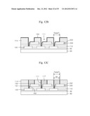 THREE-DIMENSIONAL SEMICONDUCTOR MEMORY DEVICES HAVING DOUBLE CROSS POINT     ARRAY AND METHODS OF FABRICATING THE SAME diagram and image