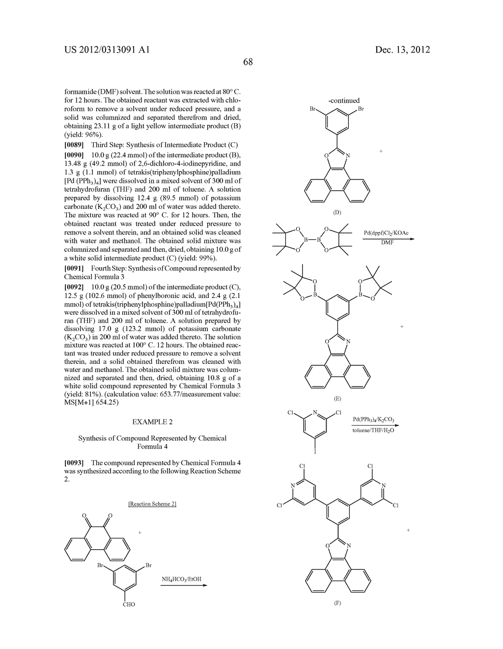 COMPOUND FOR AN ORGANIC PHOTOELECTRIC DEVICE, ORGANIC PHOTOELECTRIC DEVICE     INCLUDING THE SAME, AND DISPLAY DEVICE INCLUDING THE ORGANIC     PHOTOELECTRIC DEVICE - diagram, schematic, and image 76