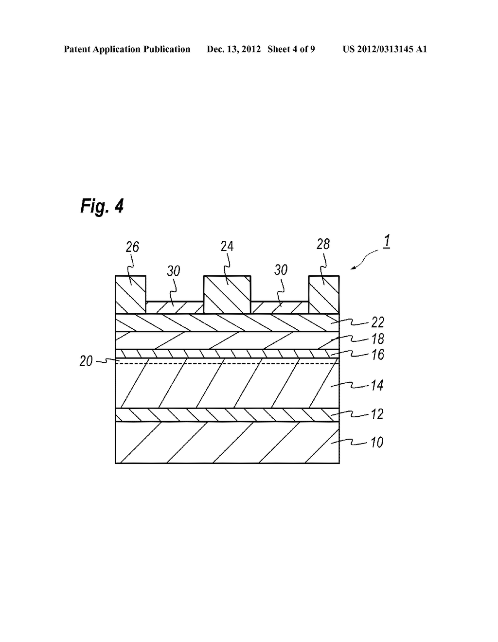 SEMICONDUCTOR DEVICE WITH SPACER LAYER BETWEEN CARRIER TRAVELING LAYER AND     CARRIER SUPPLYING LAYER - diagram, schematic, and image 05