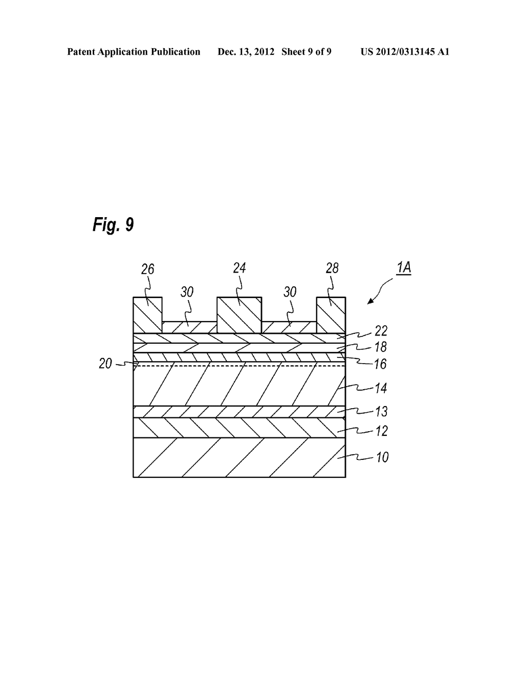 SEMICONDUCTOR DEVICE WITH SPACER LAYER BETWEEN CARRIER TRAVELING LAYER AND     CARRIER SUPPLYING LAYER - diagram, schematic, and image 10