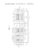 NON-VOLATILE MEMORY DEVICES INCLUDING GATES HAVING REDUCED WIDTHS AND     PROTECTION SPACERS AND METHODS OF MANUFACTURING THE SAME diagram and image