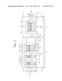 NON-VOLATILE MEMORY DEVICES INCLUDING GATES HAVING REDUCED WIDTHS AND     PROTECTION SPACERS AND METHODS OF MANUFACTURING THE SAME diagram and image