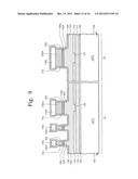 NON-VOLATILE MEMORY DEVICES INCLUDING GATES HAVING REDUCED WIDTHS AND     PROTECTION SPACERS AND METHODS OF MANUFACTURING THE SAME diagram and image