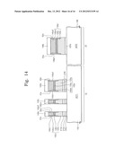 NON-VOLATILE MEMORY DEVICES INCLUDING GATES HAVING REDUCED WIDTHS AND     PROTECTION SPACERS AND METHODS OF MANUFACTURING THE SAME diagram and image