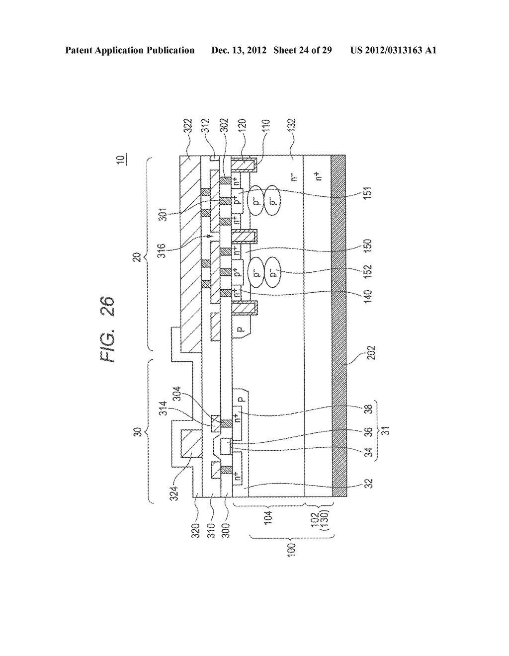 SEMICONDUCTOR DEVICE, AND METHOD OF MANUFACTURING THE SAME - diagram, schematic, and image 25