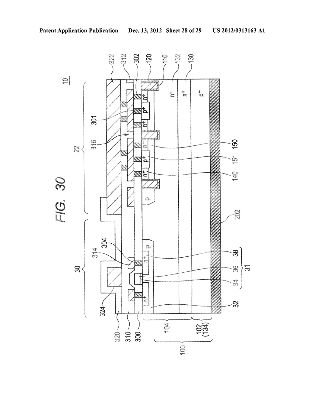 SEMICONDUCTOR DEVICE, AND METHOD OF MANUFACTURING THE SAME - diagram, schematic, and image 29