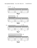 ELECTRONIC COMPONENT COMPRISING A NUMBER OF MOSFET TRANSISTORS AND     MANUFACTURING METHOD diagram and image