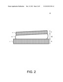 PACKAGED DEVICE INCLUDING INTERPOSER FOR INCREASED ADHESIVE THICKNESS AND     METHOD OF ATTACHING DIE TO SUBSTRATE diagram and image