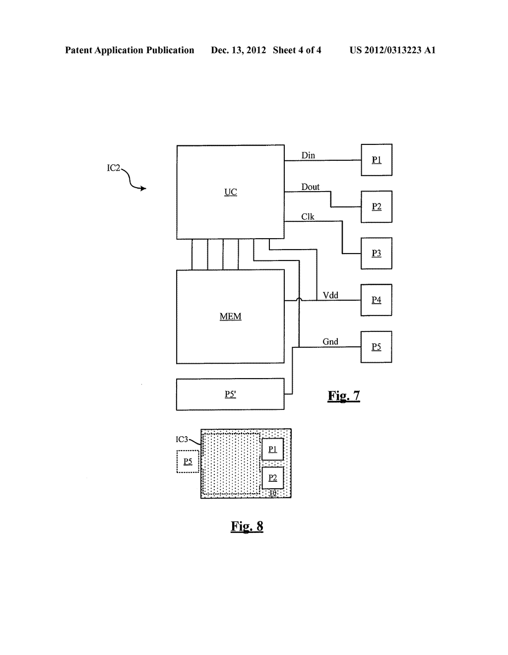 METHOD OF FABRICATING AN INTEGRATED CIRCUIT WITHOUT GROUND CONTACT PAD - diagram, schematic, and image 05