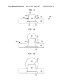 SUBSTRATE AND ASSEMBLY THEREOF WITH DIELECTRIC REMOVAL FOR INCREASED POST     HEIGHT diagram and image