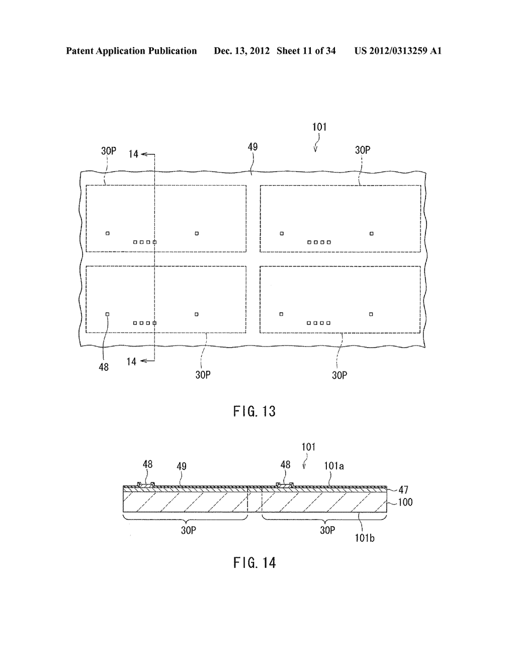 LAYERED CHIP PACKAGE AND METHOD OF MANUFACTURING SAME - diagram, schematic, and image 12