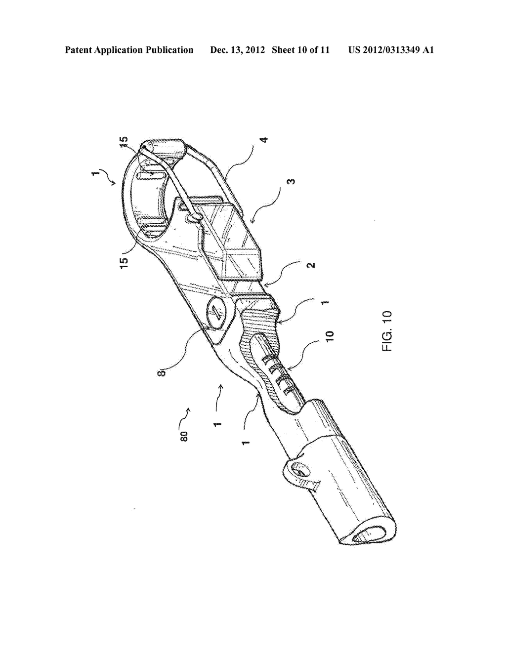 UNIVERSAL HITCH WITH INTEGRAL ARTICULATION, CLAMPING AND LOCKING - diagram, schematic, and image 11