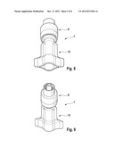 CONNECTOR FOR CONTAINERS CONTAINING A MEDICINAL ACTIVE SUBSTANCE diagram and image