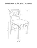 FOLDING CHAIR diagram and image