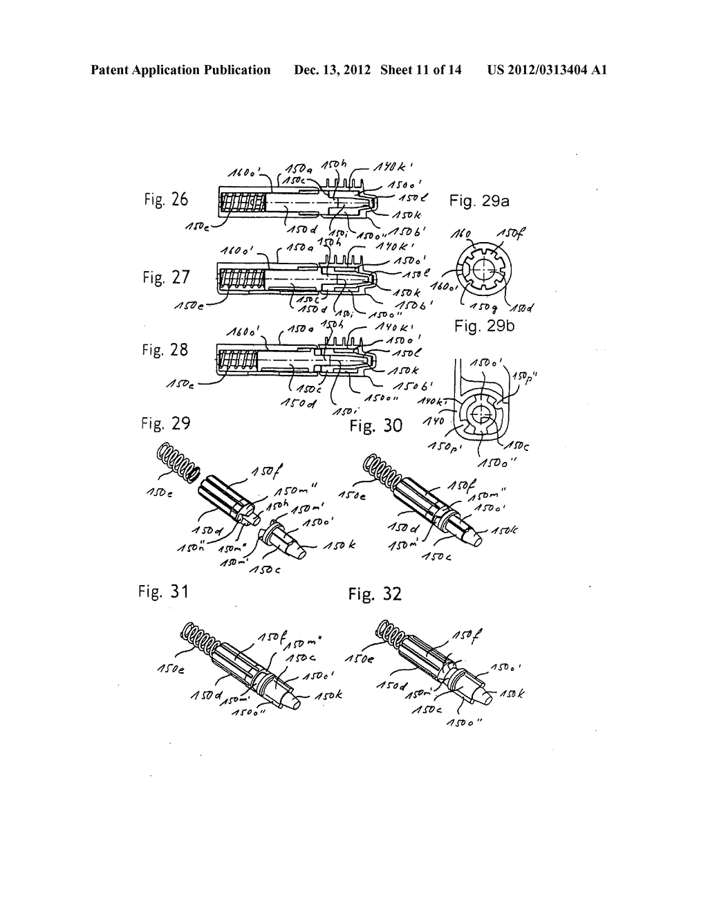 Folding table for attachment to the rear side of a vehicle seat part - diagram, schematic, and image 12