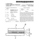 ORGANIC ELECTROLUMINESCENCE DEVICE diagram and image