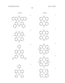 ORGANIC ELECTROLUMINESCENCE DEVICE diagram and image