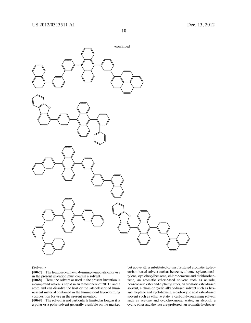 METHOD FOR MANUFACTURING ORGANIC ELECTROLUMINESCENCE ELEMENT, ORGANIC     ELECTROLUMINESCENCE ELEMENT, DISPLAY DEVICE AND LIGHTING DEVICE - diagram, schematic, and image 12