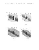 ON-CHIP SLOW-WAVE THROUGH-SILICON VIA COPLANAR WAVEGUIDE STRUCTURES,     METHOD OF MANUFACTURE AND DESIGN STRUCTURE diagram and image