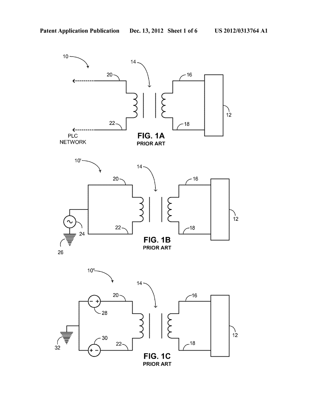 SYSTEM FOR COUPLING A POWER LINE COMMUNICATION DEVICE TO A POWER LINE     NETWORK - diagram, schematic, and image 02