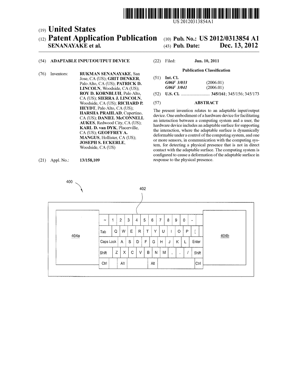 ADAPTABLE INPUT/OUTPUT DEVICE - diagram, schematic, and image 01