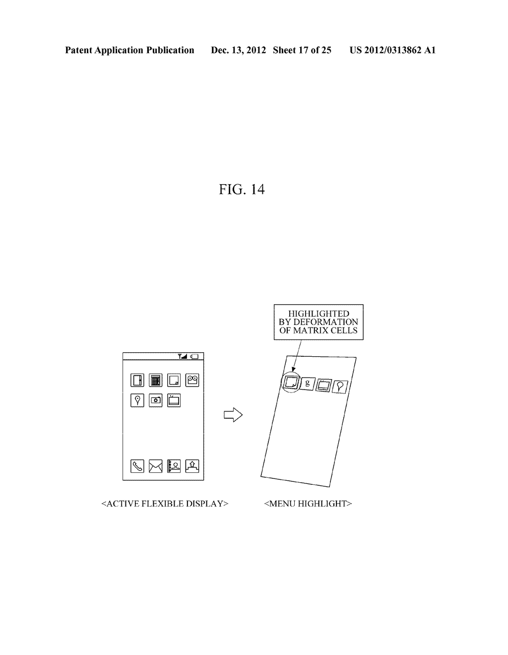 ACTIVE FLEXIBLE DISPLAY AND METHOD FOR CONTROLLING THE SAME - diagram, schematic, and image 18